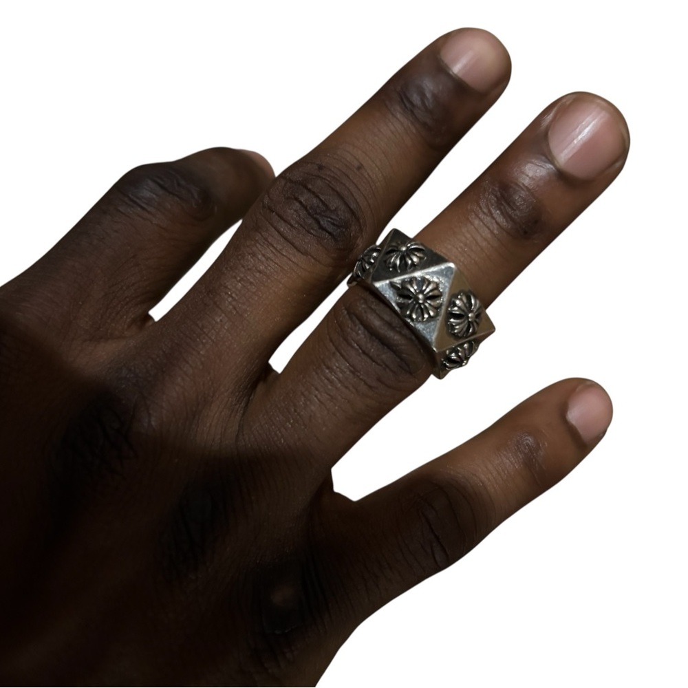 CHROME HEARTS HEXAGRAM RING
